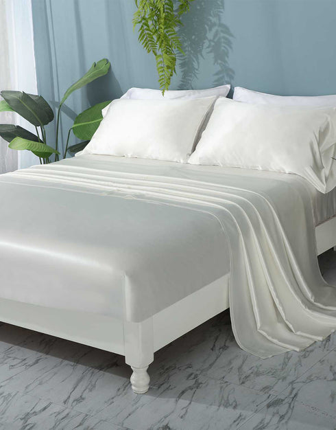 19 Momme Silk Fitted Sheet (1 pcs) (T)